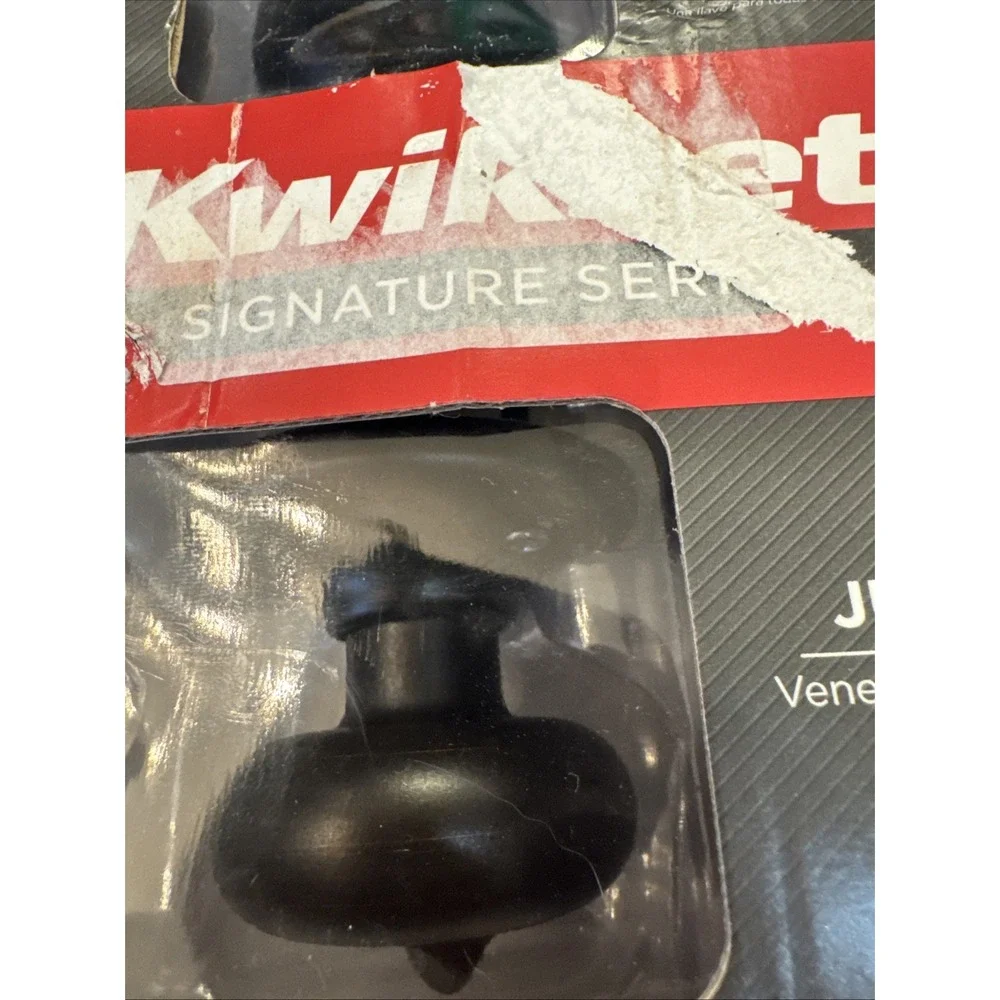 Kwikset Signature Series SmartKey Knob Keyed Entry‎ Venetian Bronze 97402-737